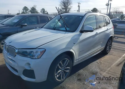 2017 BMW X3 xDrive35I из США, поврежденный, VIN 5UXWX7C52H0S18506